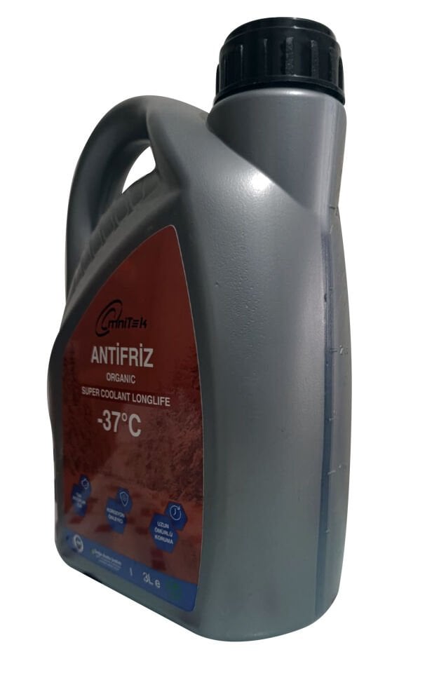 3L Kırmızı Organik Antifriz -37 C
