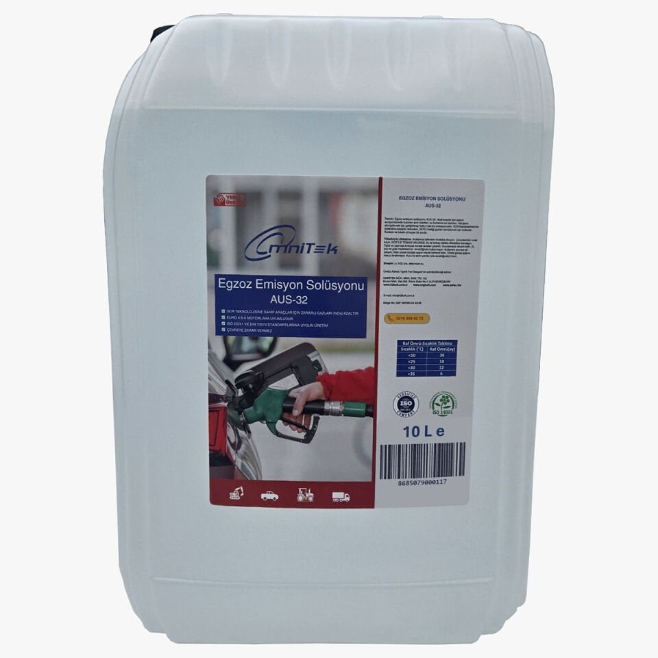 10L Adblue Aus 32  Egzoz Emisyon Solüsyonu