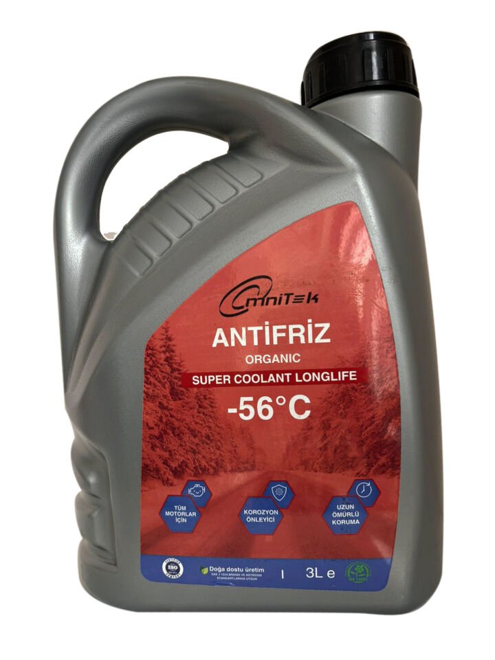-56°C (3 Litre) Organik Antifriz