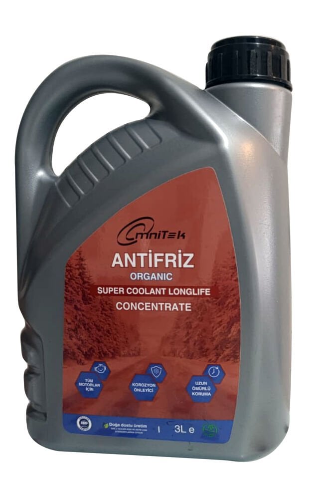 Organik Konsantre Antifriz (3 Litre)